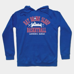 Eat Drink Sleep Kansas Basketball Hoodie